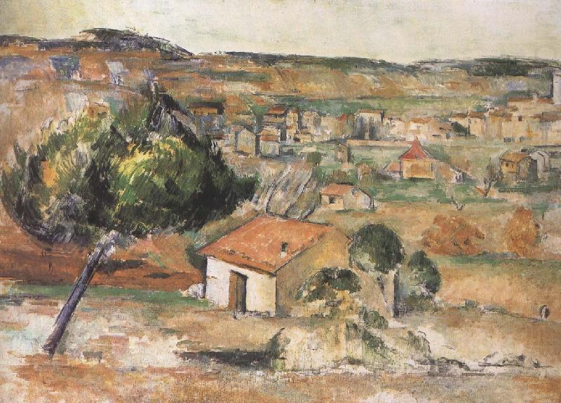 Paul Cezanne plain Provence china oil painting image